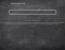 Tablet Screenshot of paulrenaud.com